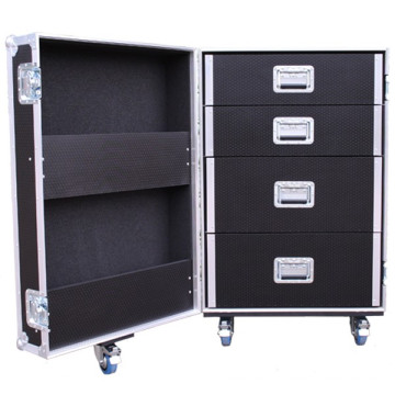 2014 neueste Schublade Flightcase und Aluminium Road Schublade Flightcase
